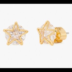 Kate spade something sparkly boxed star studs